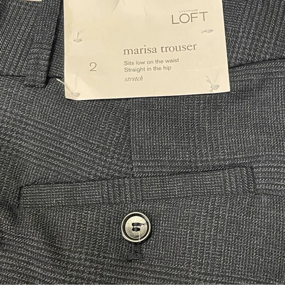 ANN TAYLOR LOFT Marisa Stretch Low Waist Straight Hip Trouser - Picture 4 of 6